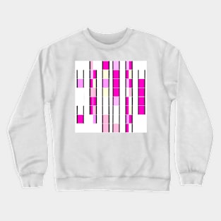 Imperfect stripes pinks Crewneck Sweatshirt